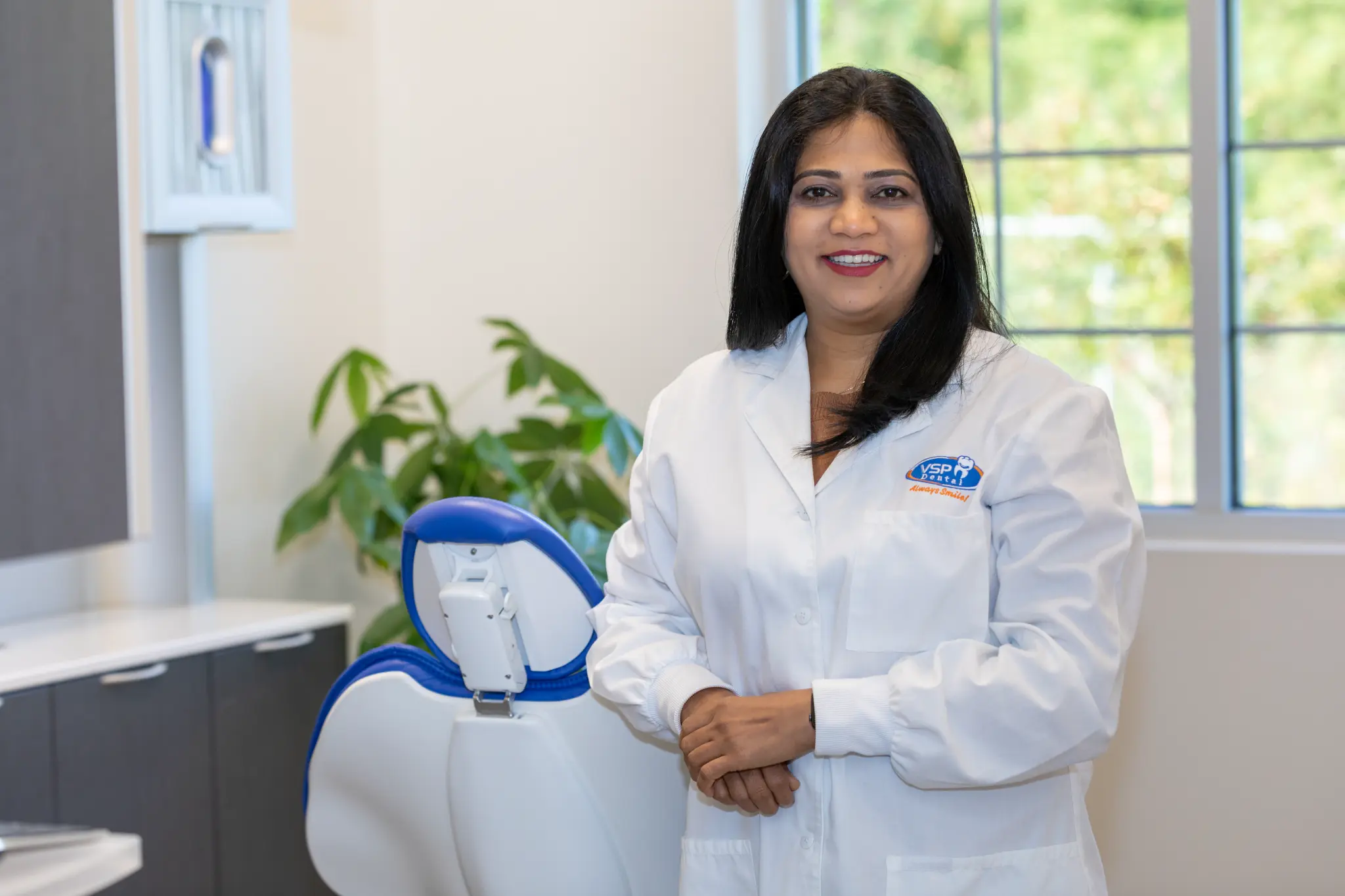 Dr. Vaibhavi Patel in a VSP Dental treatment room
